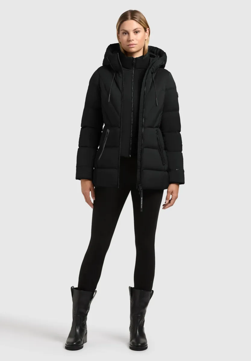 RABB - Wintermantel - black