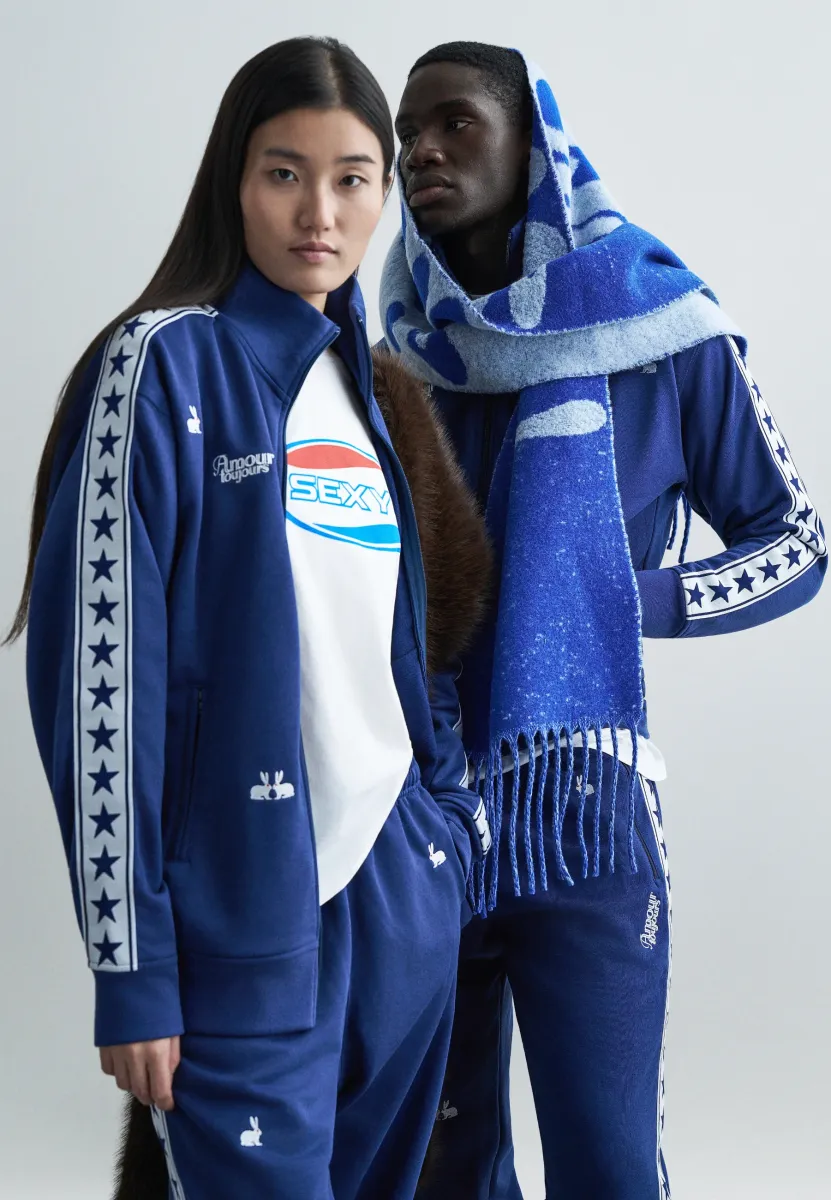 RABBIT RUN CLUB UNISEX - Sweatjacke - navy