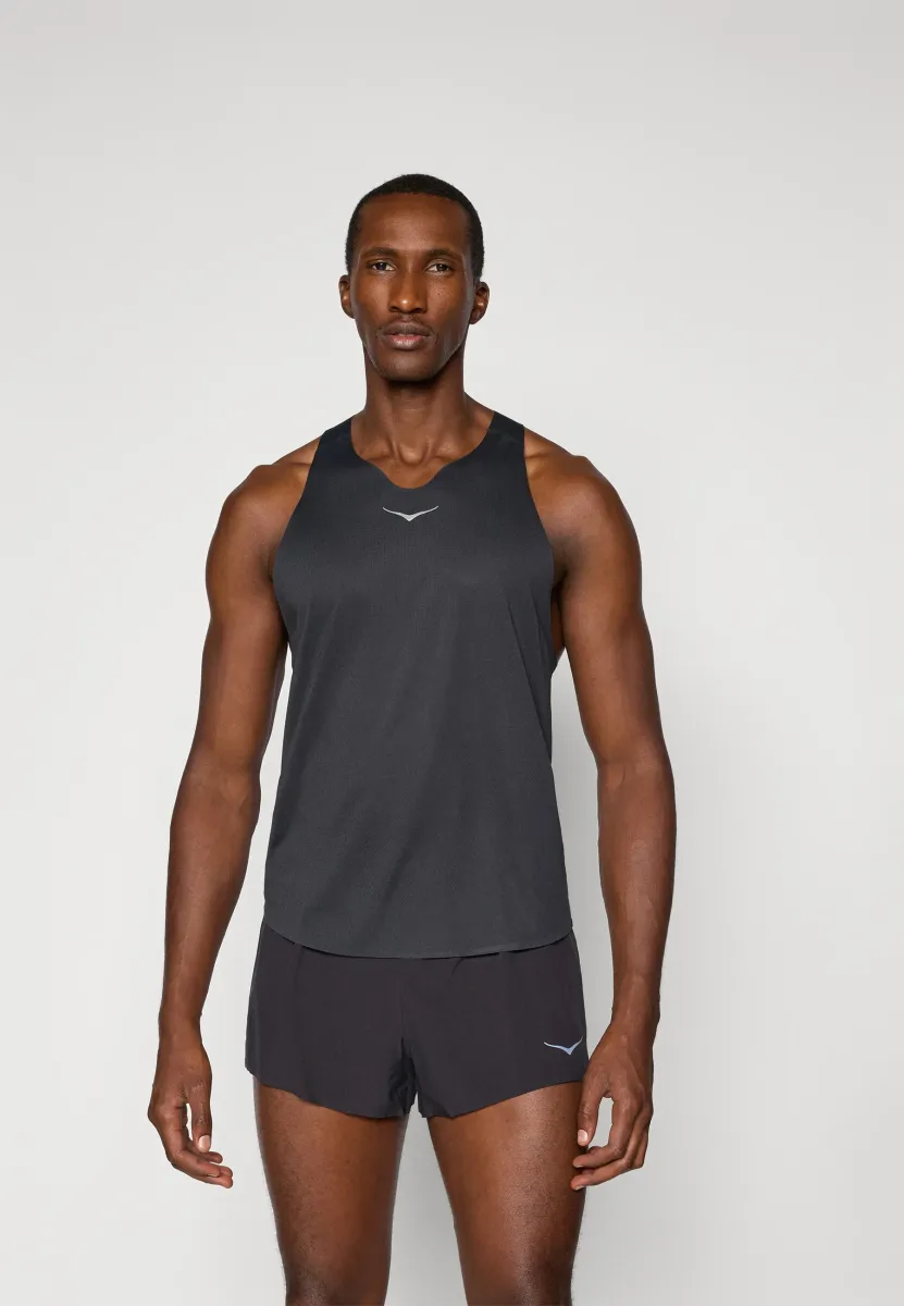 RACE DAY SINGLET - Top - black