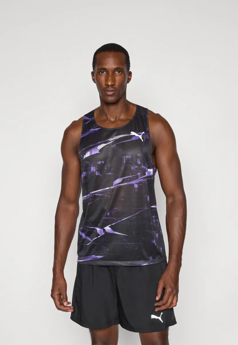 RACEDAY SINGLET - Top - dark amethyst