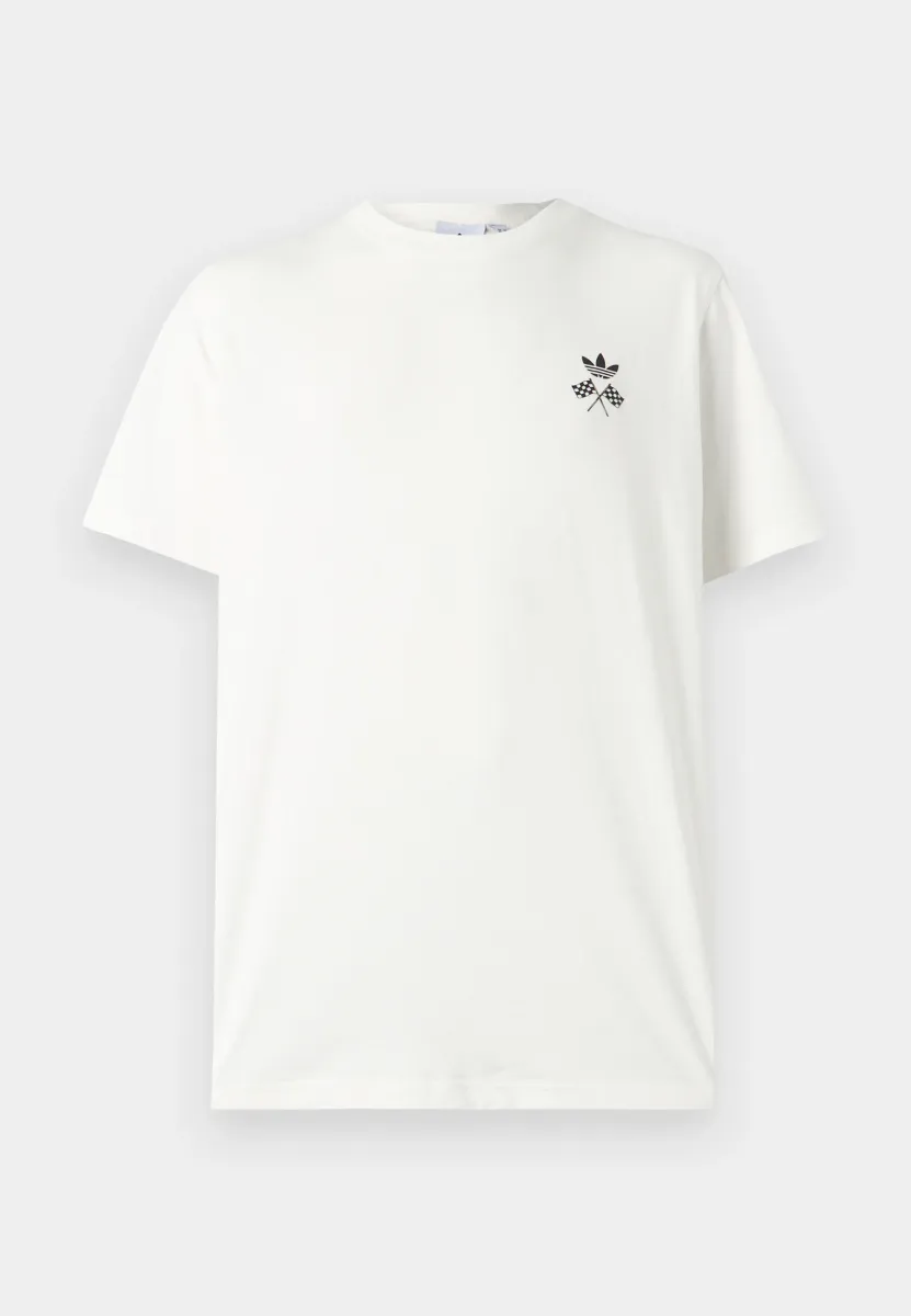 RACING CAR TEE UNISEX - T-Shirt print - core white