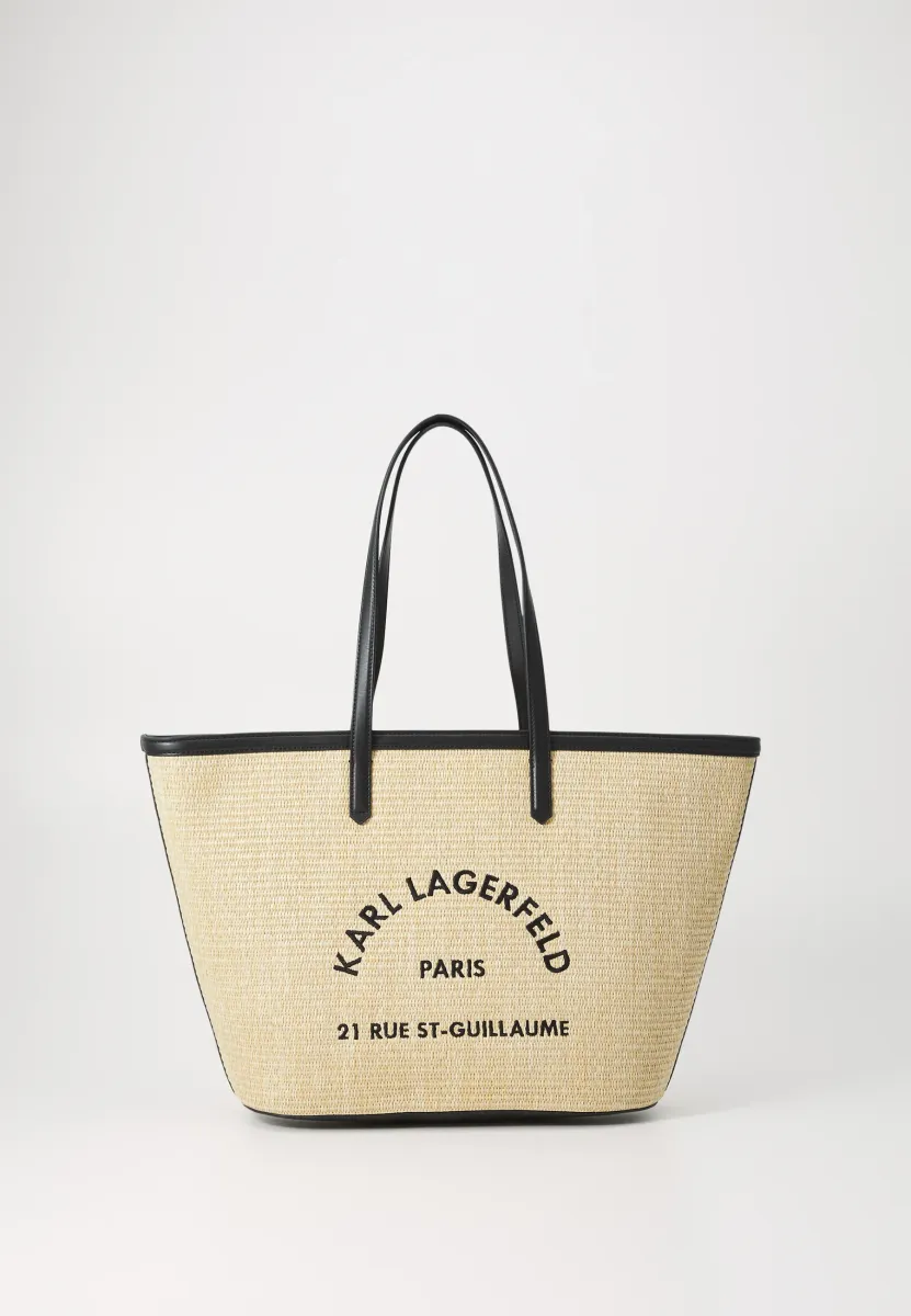 RAFFIA TOTE - Shopping Bag - natural