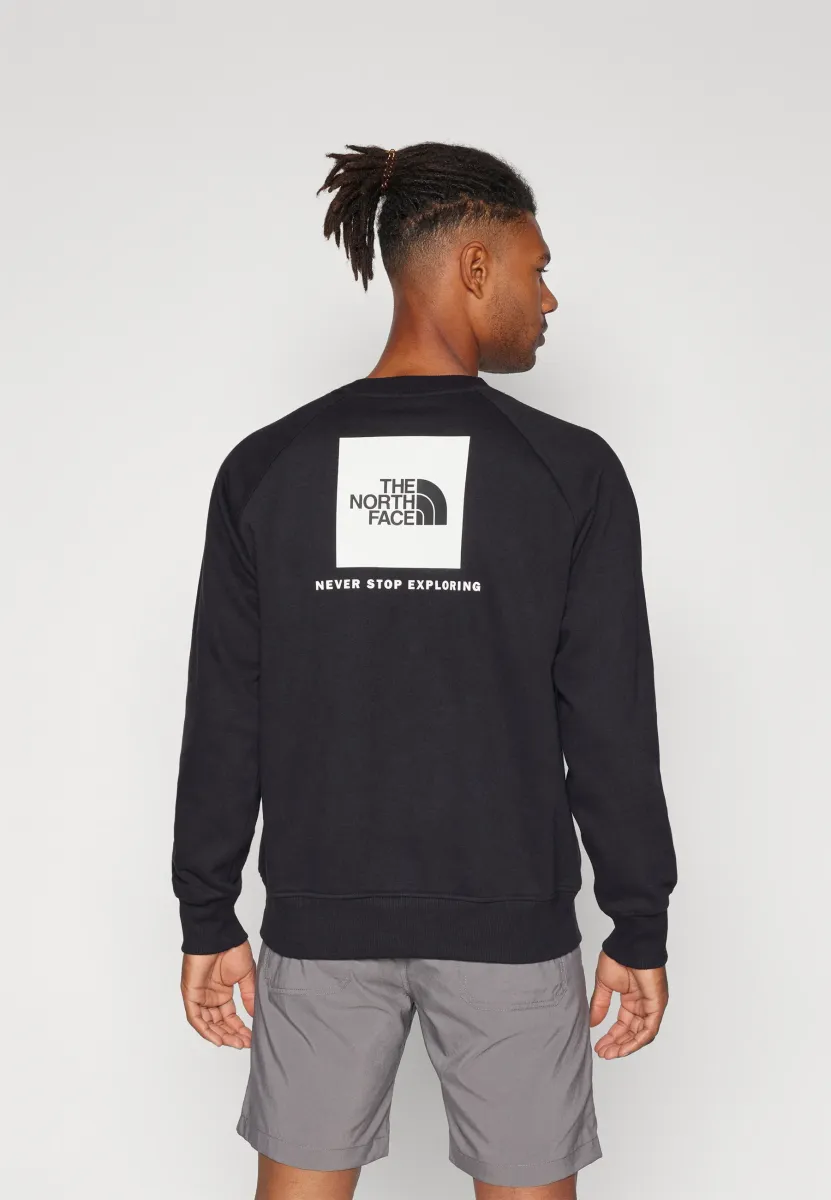 RAGLAN BOX CREW - Sweatshirt - black