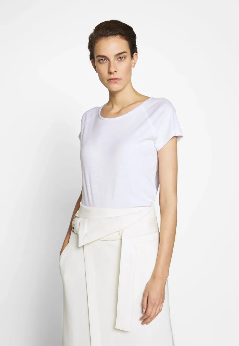 RAGLAN - T-Shirt basic - white