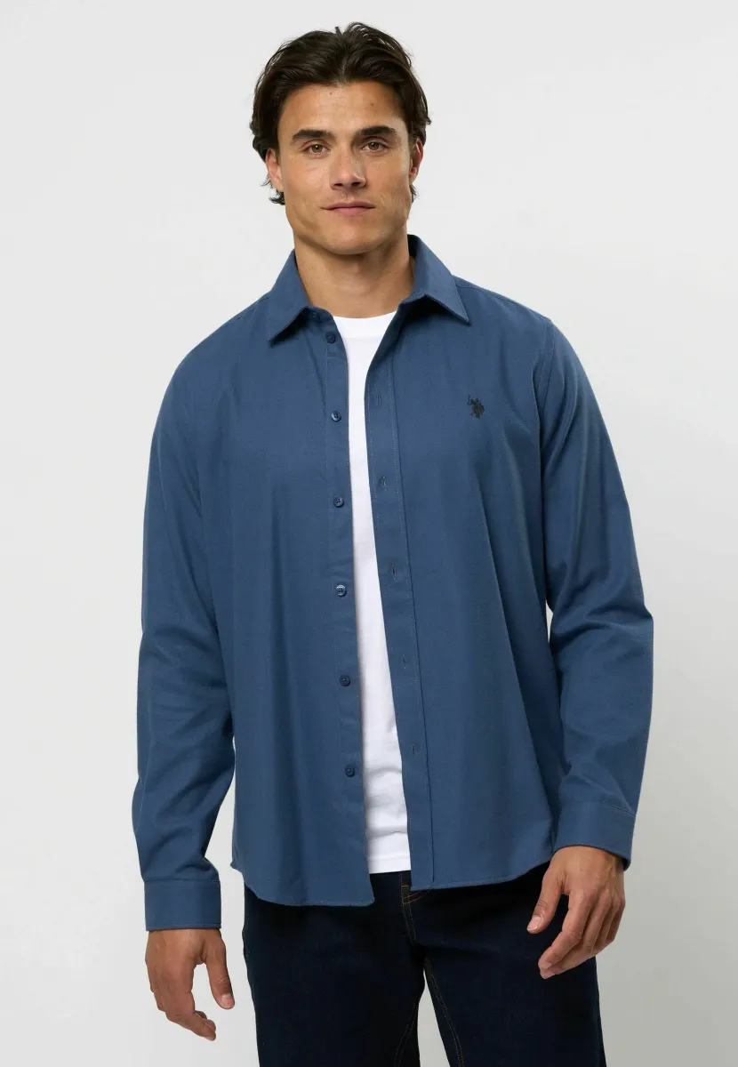 RAGN REG FIT - Hemd - vintage indigo