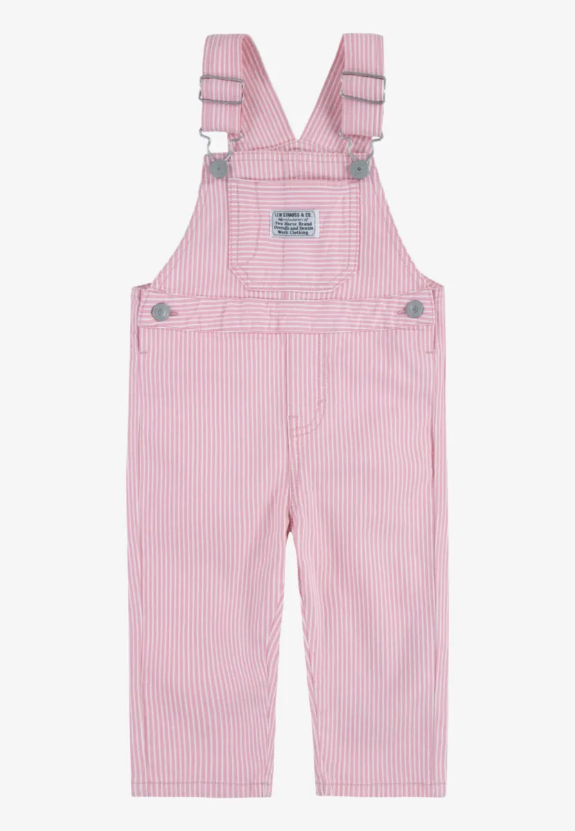 RAILROAD STRIPE OVERALL - Latzhose - bright white