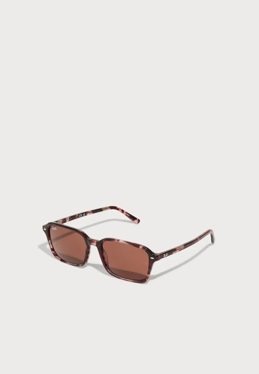 RAIMOND UNISEX - Sonnenbrille - transparent fantasy violet/red