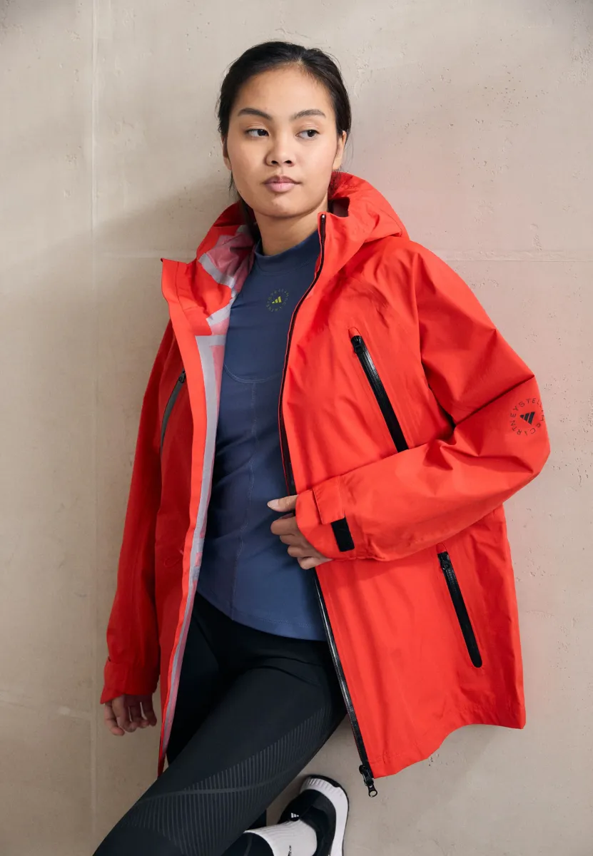 RAIN - Hardshelljacke - active red