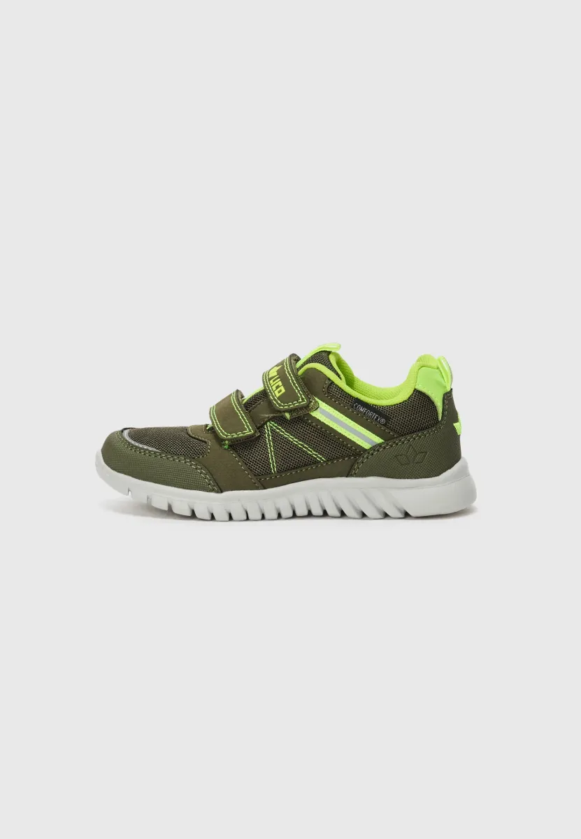 RANDY UNISEX - Sneaker low - olive/lemon