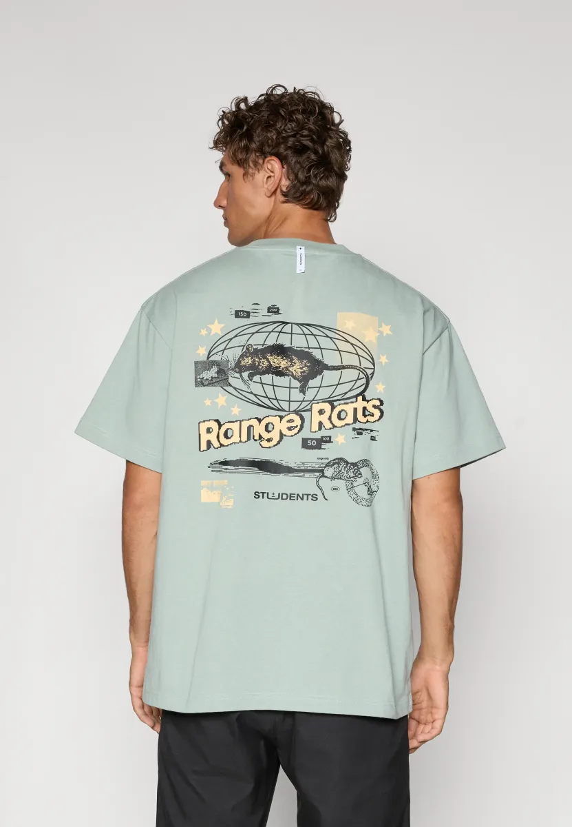 RANGE RATS - T-Shirt print - moss