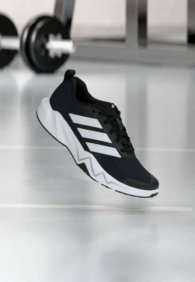 RAPIDMOVE GO - Trainingsschuh - core black/footwear white/silver coloured metallic