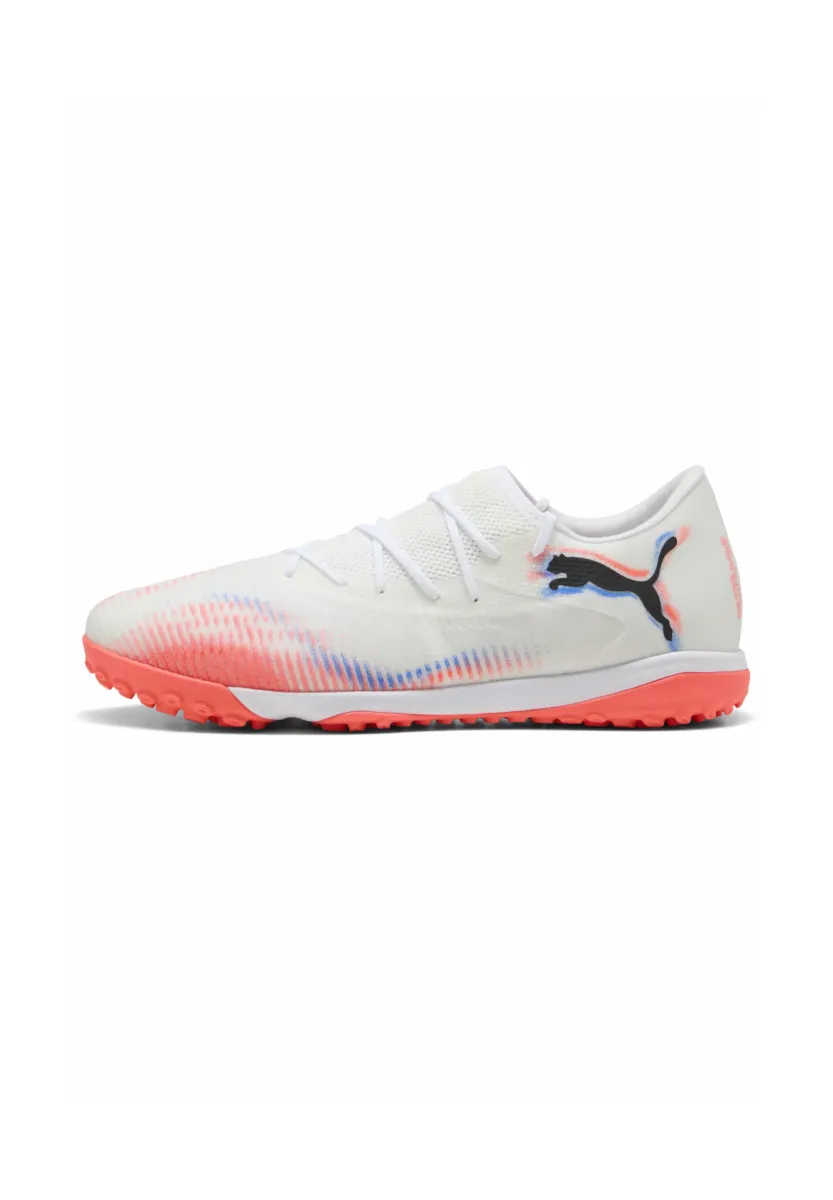Rasen-Fußballschuhe - white/black/glowing red