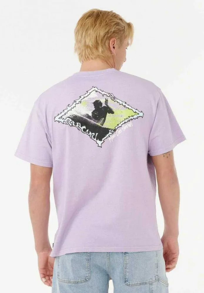 RAW ENERGY THRASH  - T-Shirt print - iced lavender