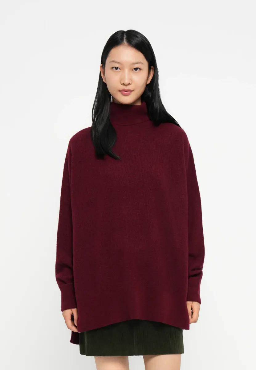 RAXOW - Strickpullover - dark red