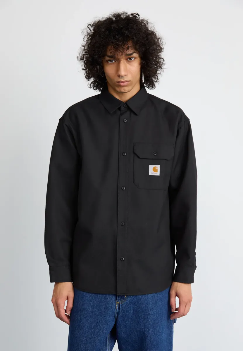 RAY SHIRT COMPTON - Hemd - black