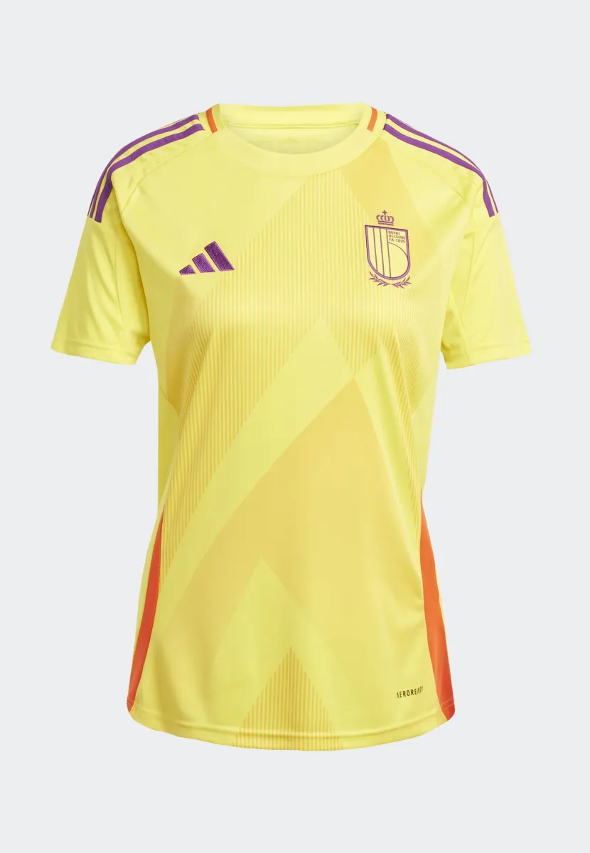 RBFA BELGIUM AWAY   - T-Shirt print - impact yellow