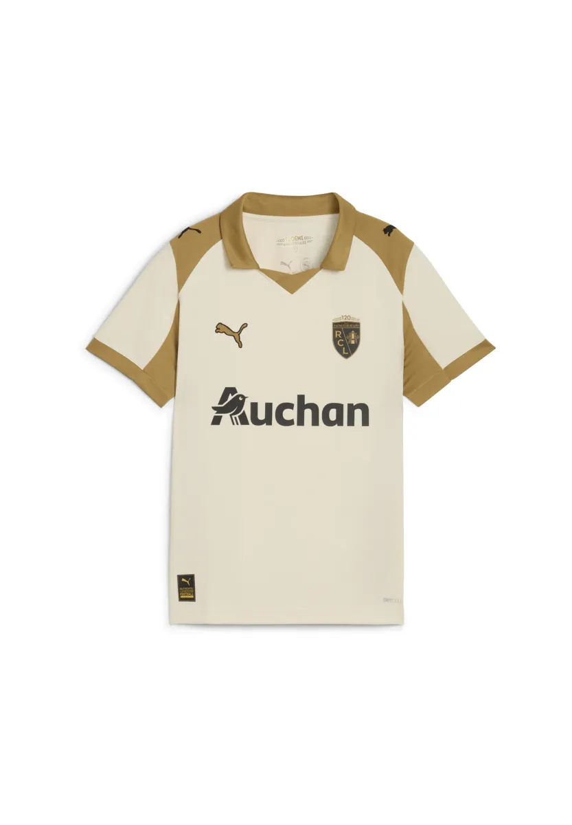RC LENS AUSWEICHTR - Fußball-Trikot - alpine snow matte gold