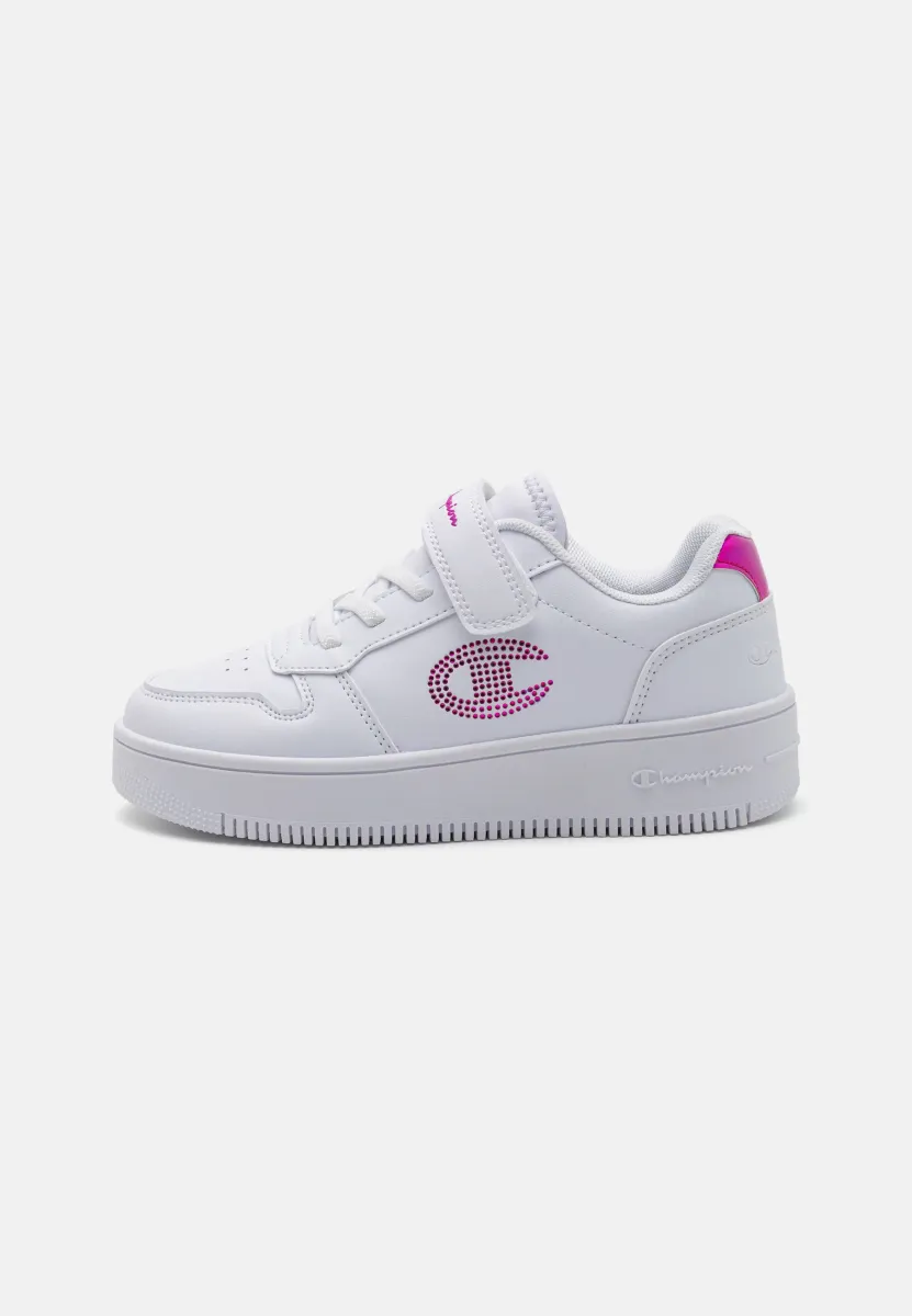 RD18 PLATFORM GLITTER UNISEX - Sneaker low - white/off-white