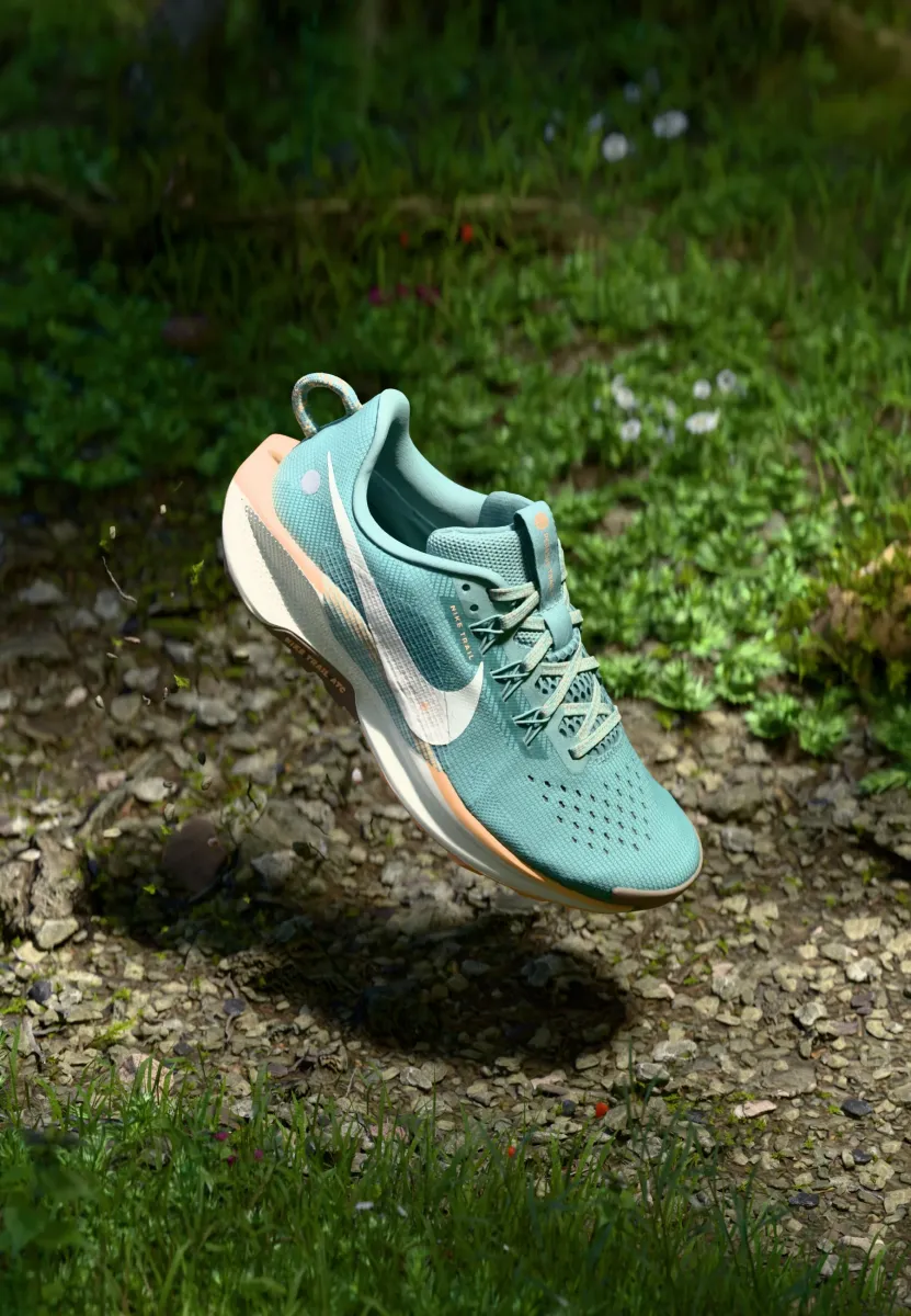 REACTX PEGASUS 5 - Laufschuh Trail - cannon/soft pearl/brown/orange chalk