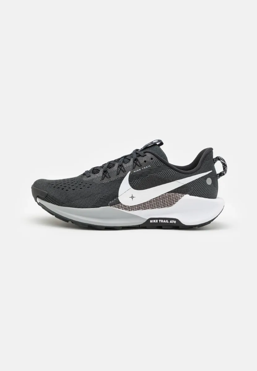 REACTX PEGASUS 5 - Laufschuh Trail - black/white/anthracite/wolf grey