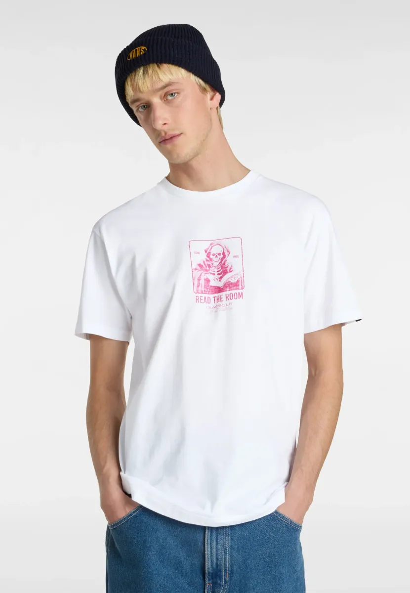 READ THE ROOM - T-Shirt print - white