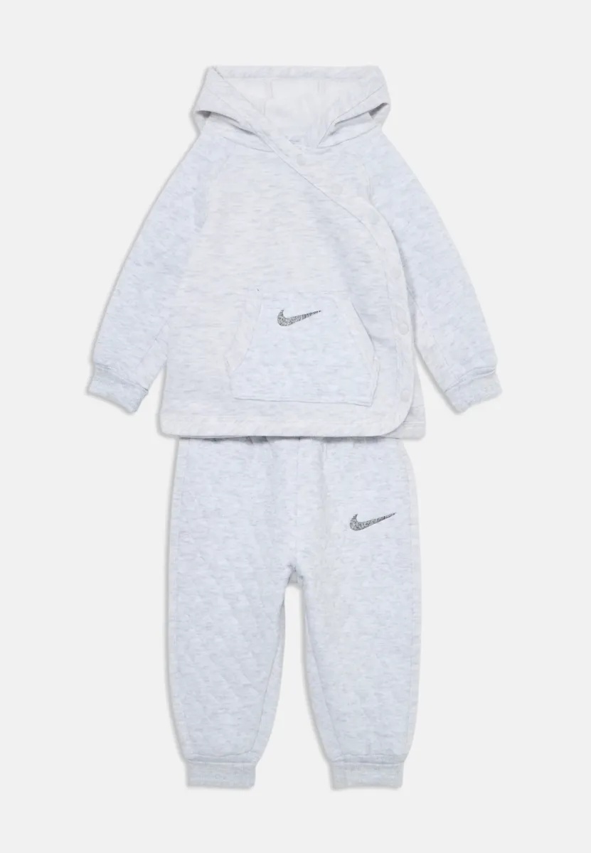 READY HOODED SET UNISEX - Trainingsanzug - birch heather