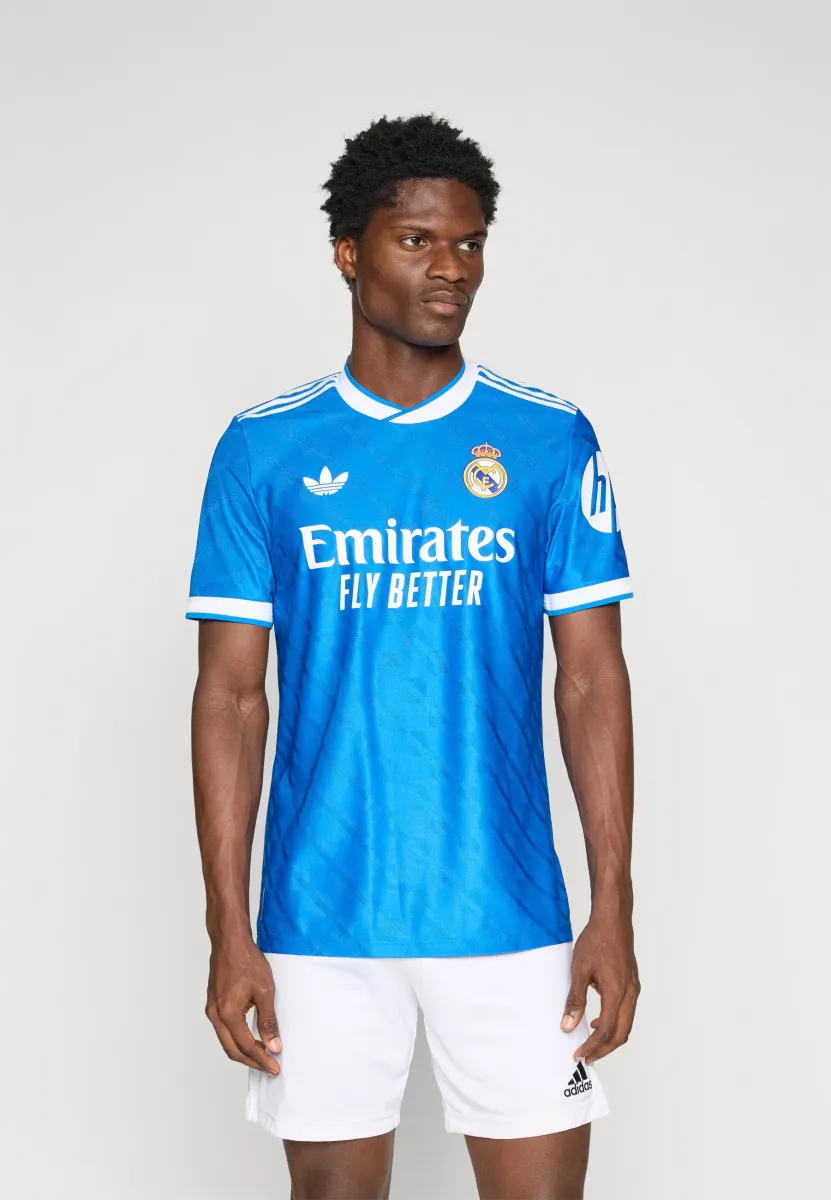 REAL MADRID 25/26 THIRD AUTHENTIC JERSEY - T-Shirt print - bluebird