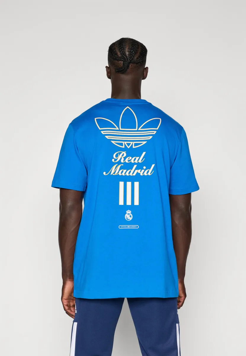 REAL MADRID ICON GRAPHIC T-SHIRT - Vereinsmannschaften - bluebird