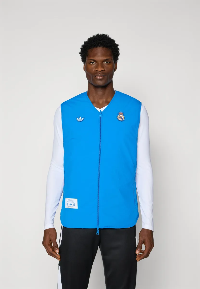 REAL MADRID ICON VEST - Weste - bluebird/white