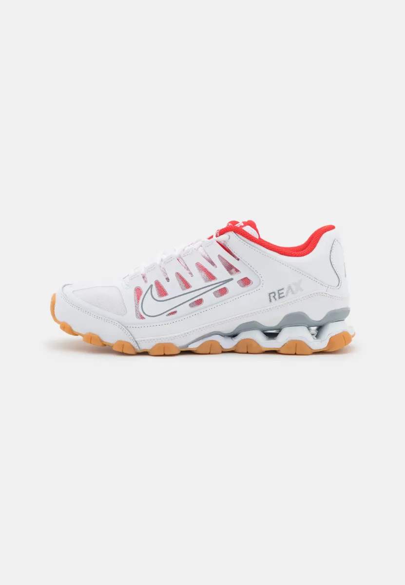 REAX 8 TR - Trainingsschuh - white/wolf grey/chile red/yellow
