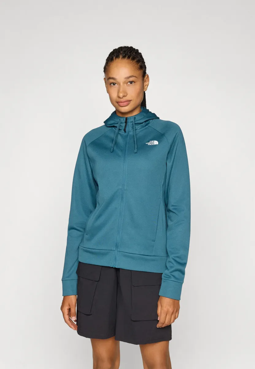 REAXION HOODED FULL ZIP JACKET - Sweatjacke - space dark heather