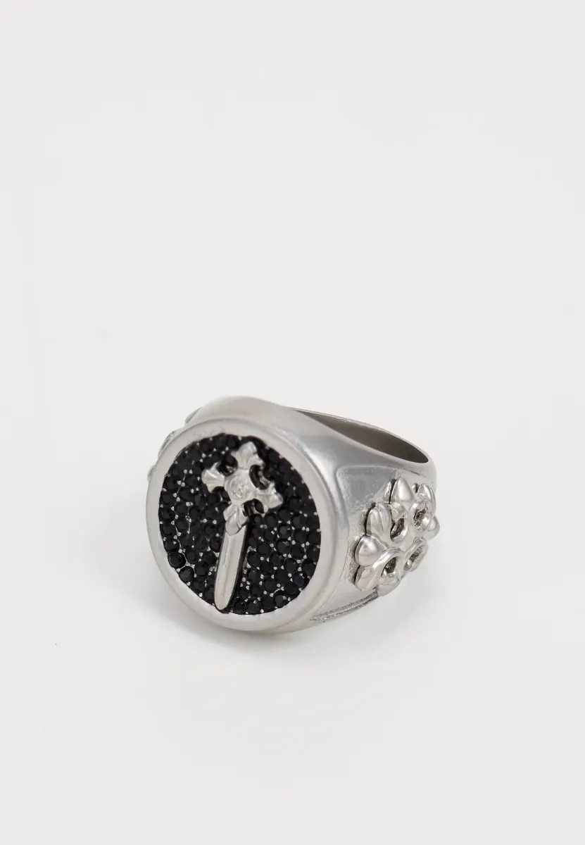 REBEL KNIGHT - Ring - silver-coloured
