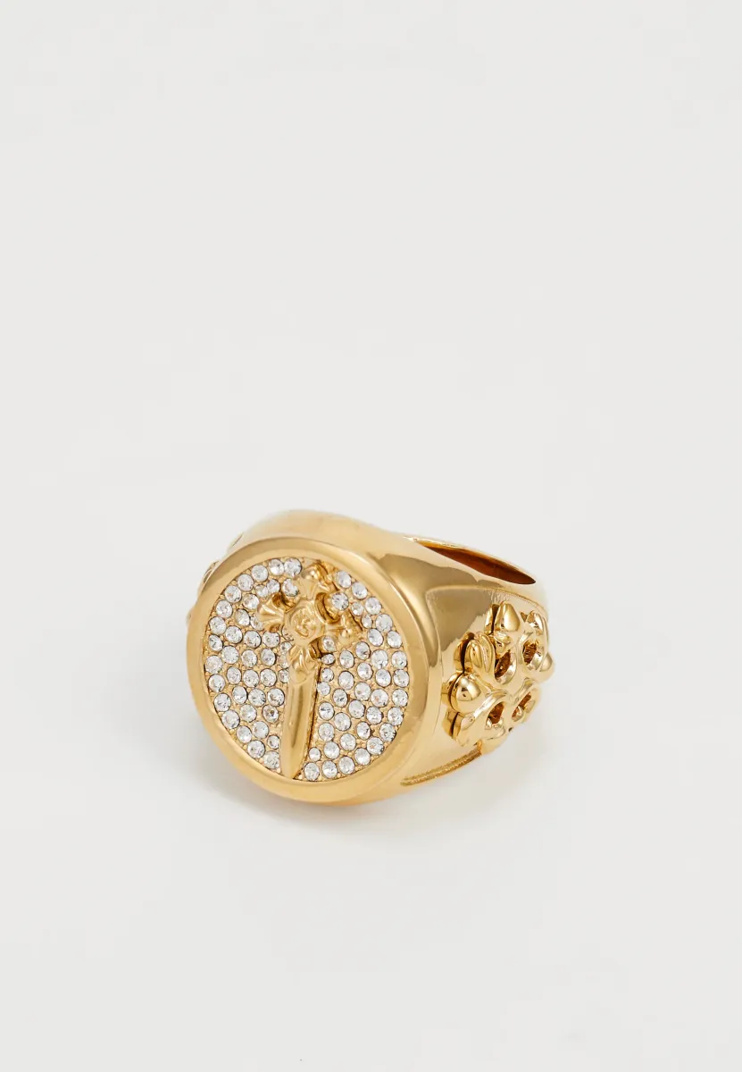 REBEL KNIGHT - Ring - yellow gold-coloured