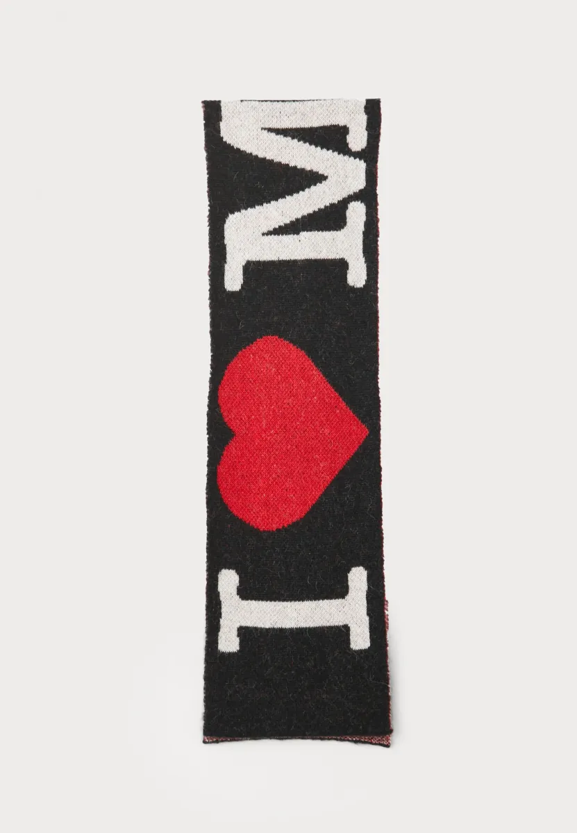 REBOUND ROMANCE UNISEX - Schal - black