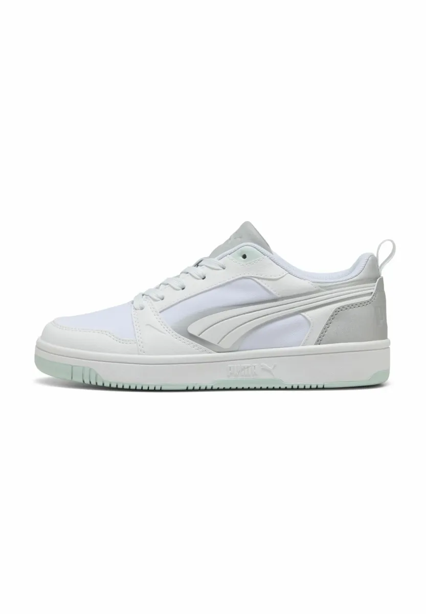 REBOUND V6 AQUA  - Sneaker low - white silver peaceful blue