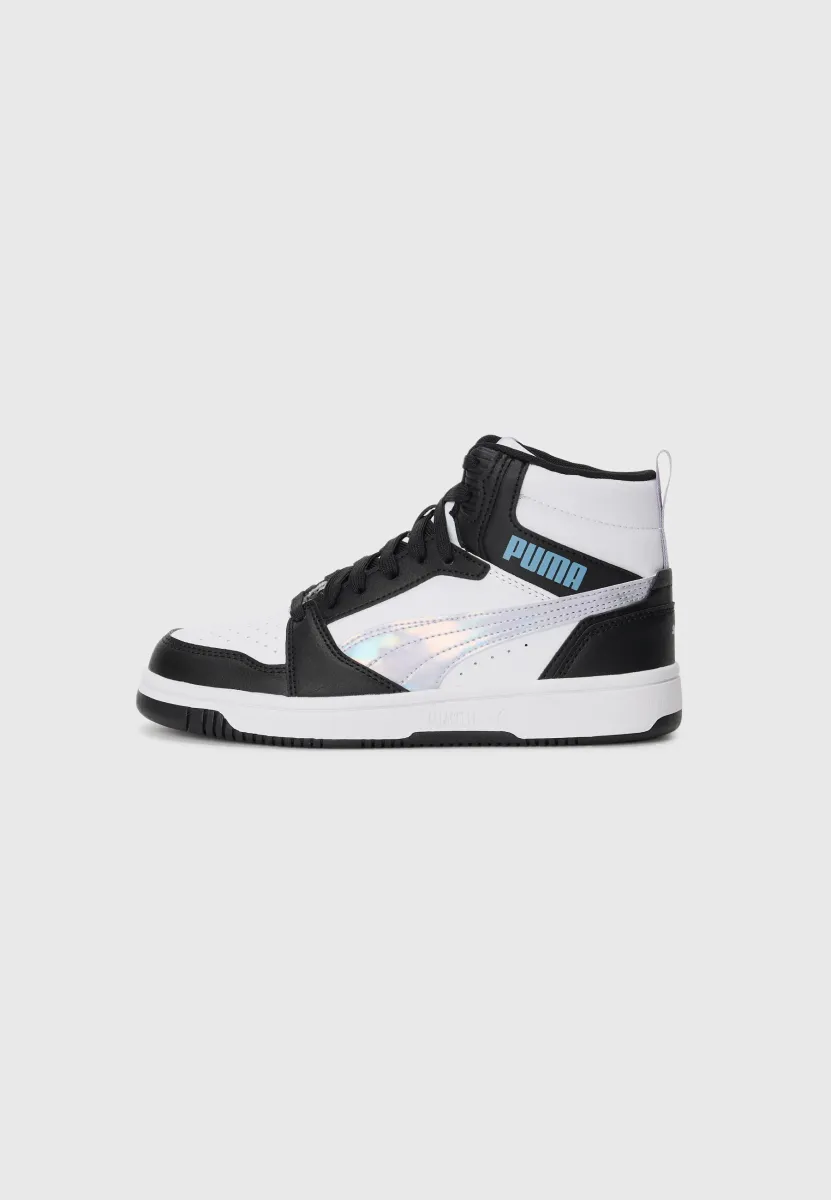 REBOUND V6 MID SPACE BELLE  - Sneaker high - black/lilac crush/white