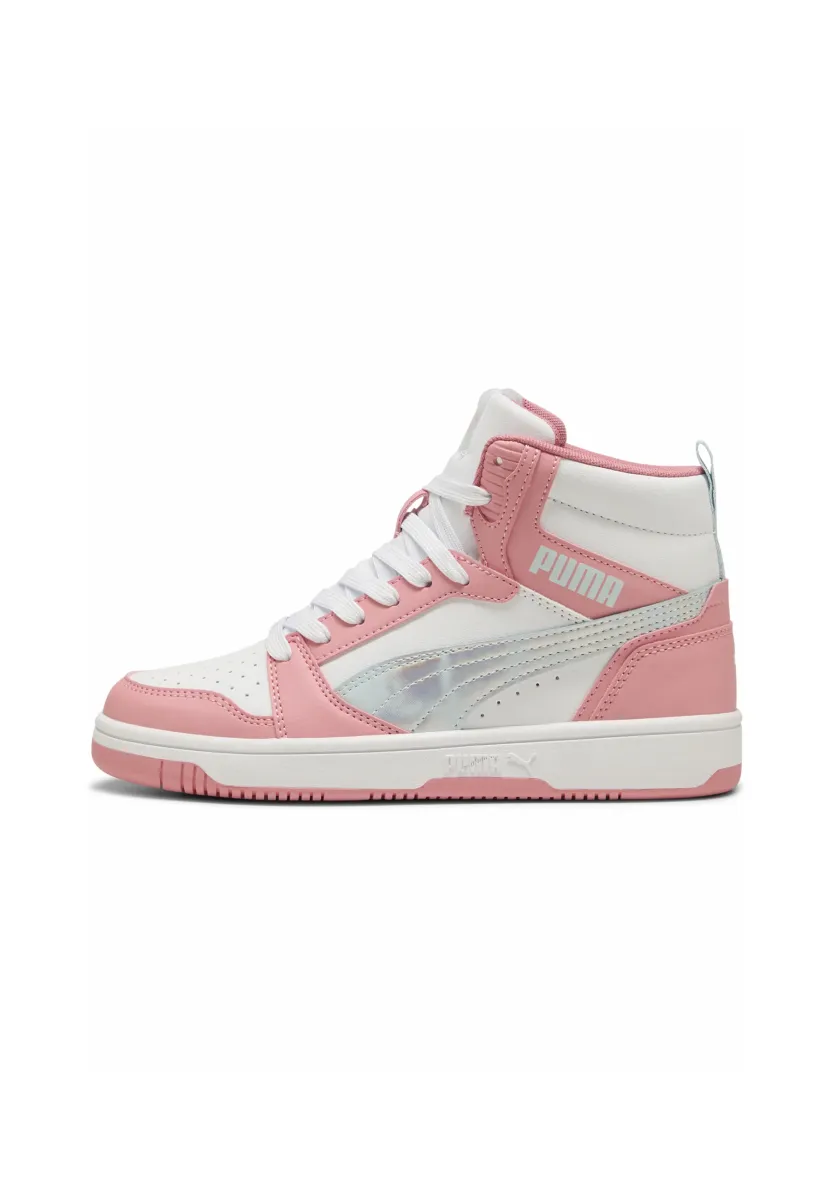 REBOUND V6 MID SPACE BELLE  - Sneaker high - sea glass-pinkscape- white