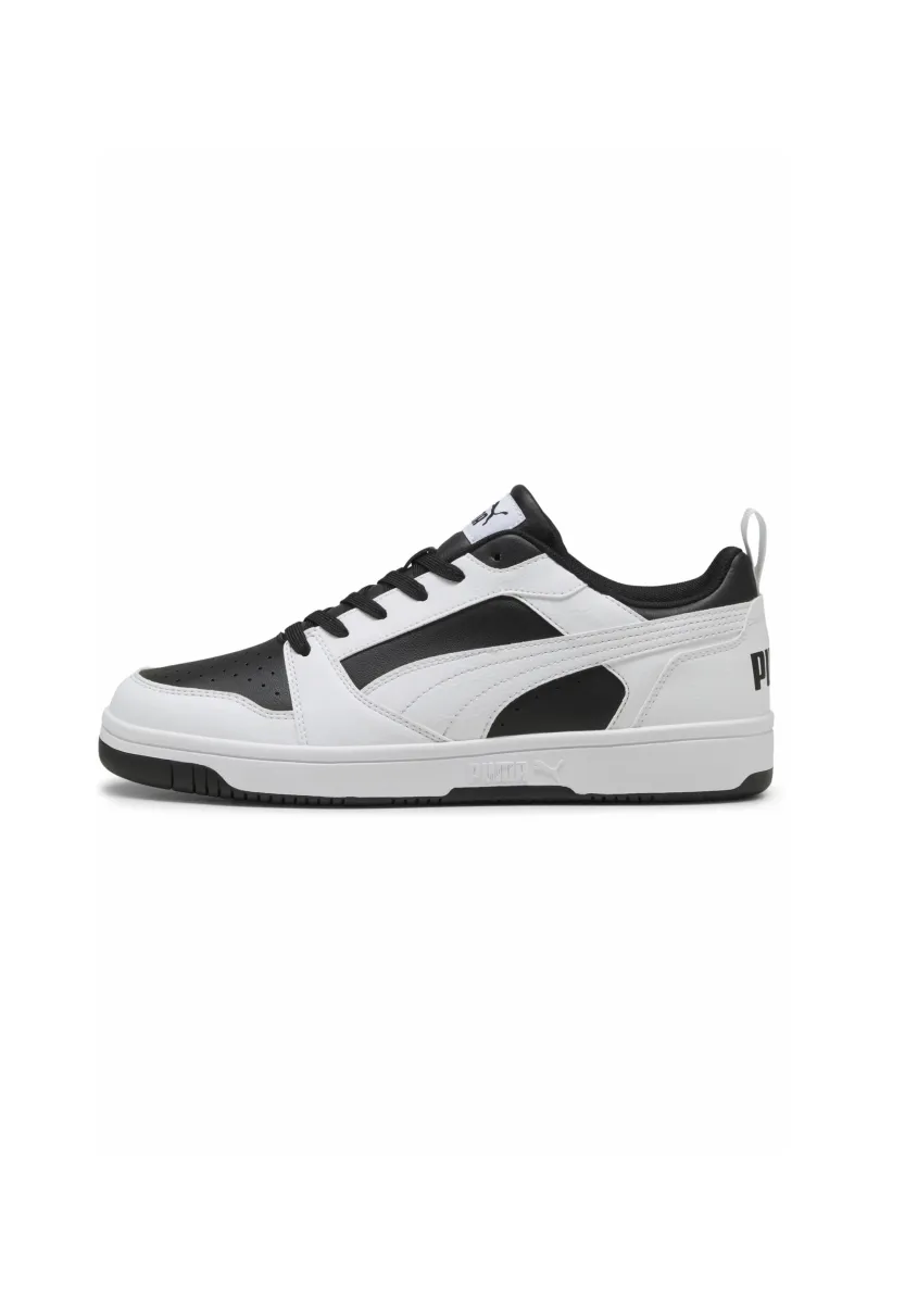 REBOUND V6 UNISEX  - Sneaker low - black- white