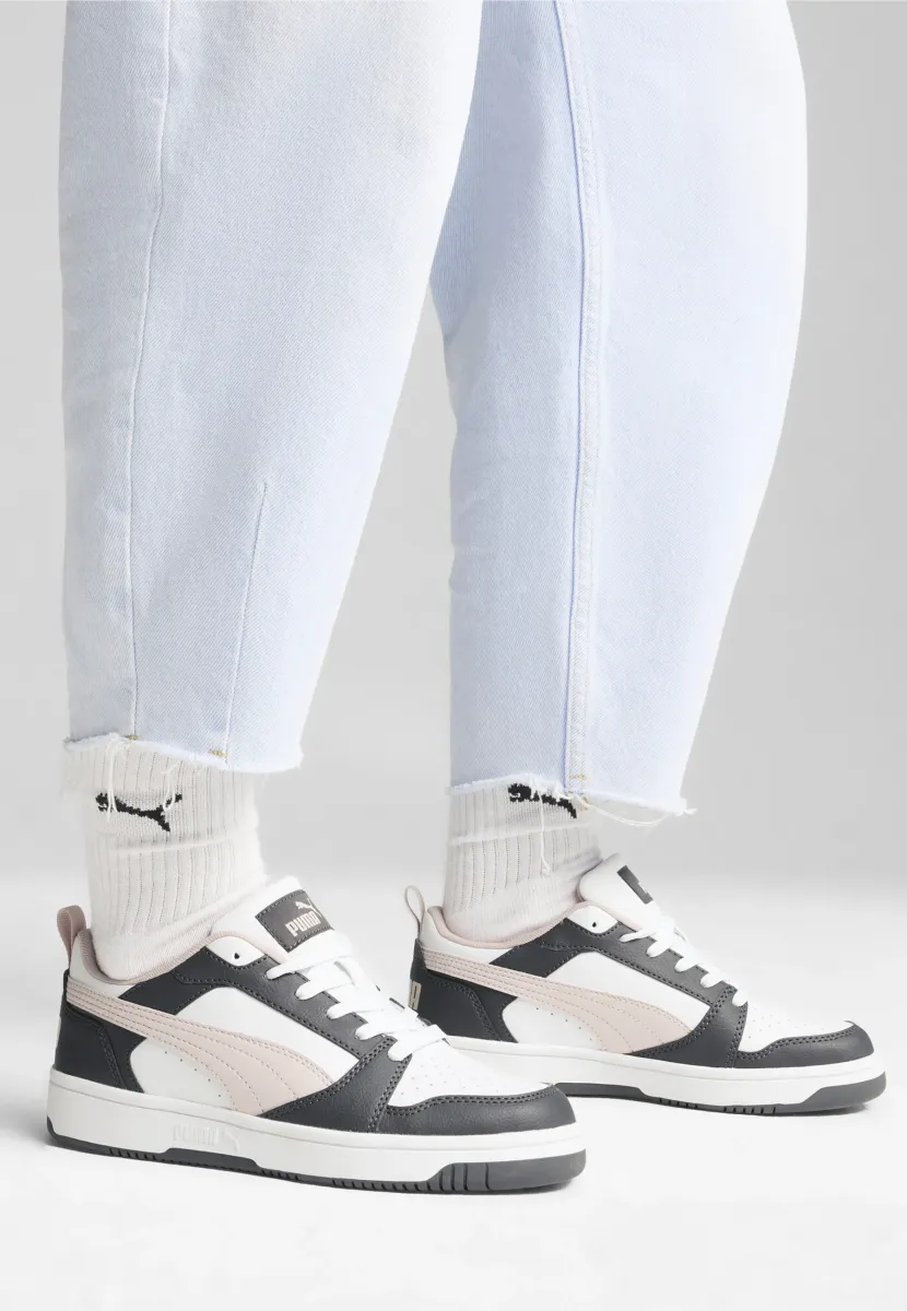 REBOUND V6 UNISEX  - Sneaker low - strong gray mauve mist white