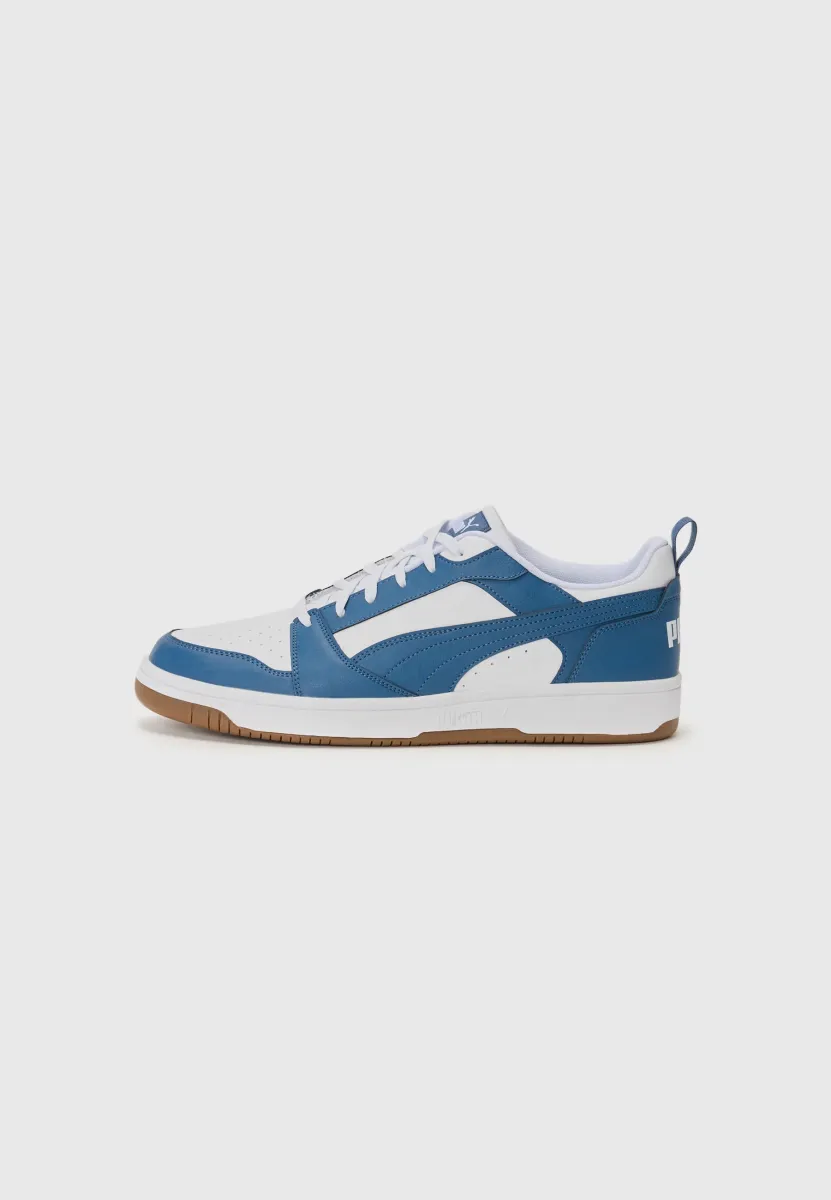 REBOUND V6 UNISEX - Sneaker low - white/dark indigo