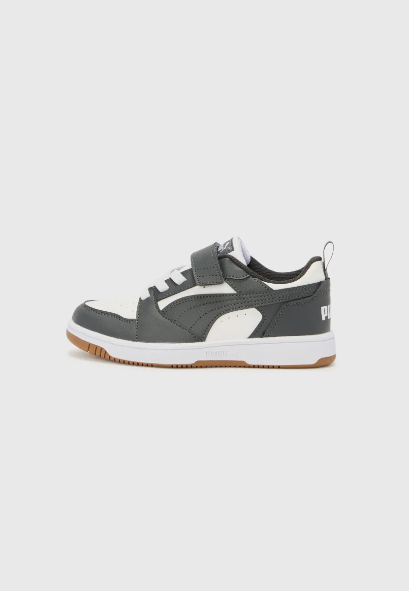 REBOUND V6 UNISEX - Sneaker low - white/dusky grey
