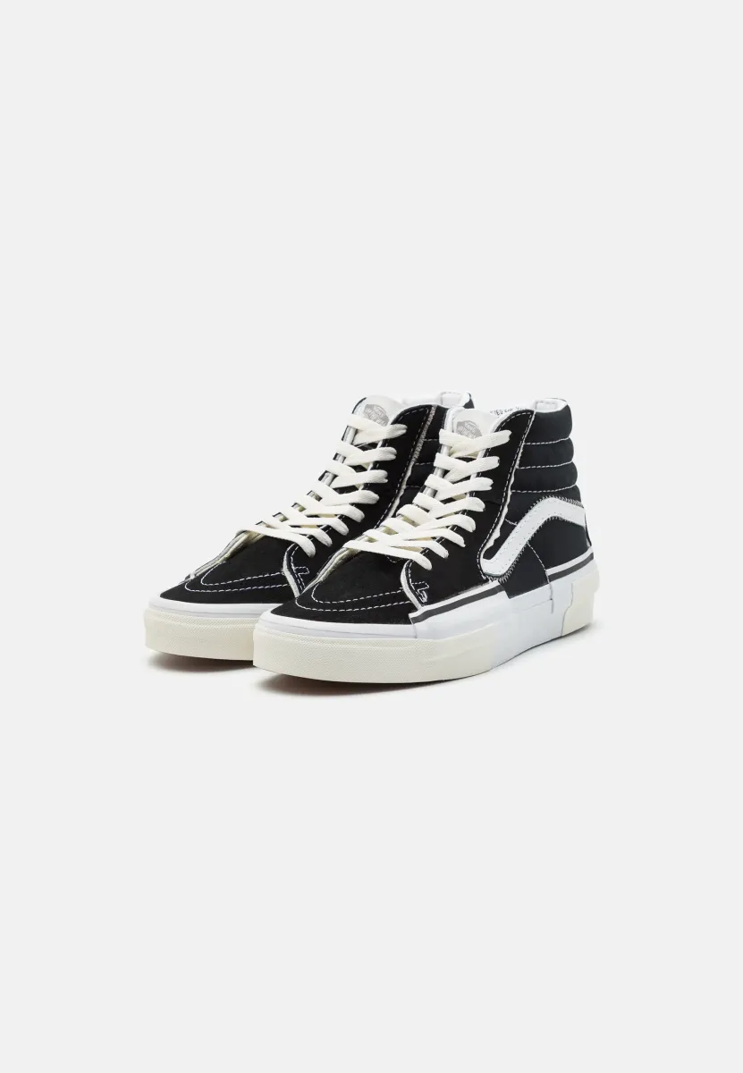 RECONSTRUCT - Sneaker high - black/true white