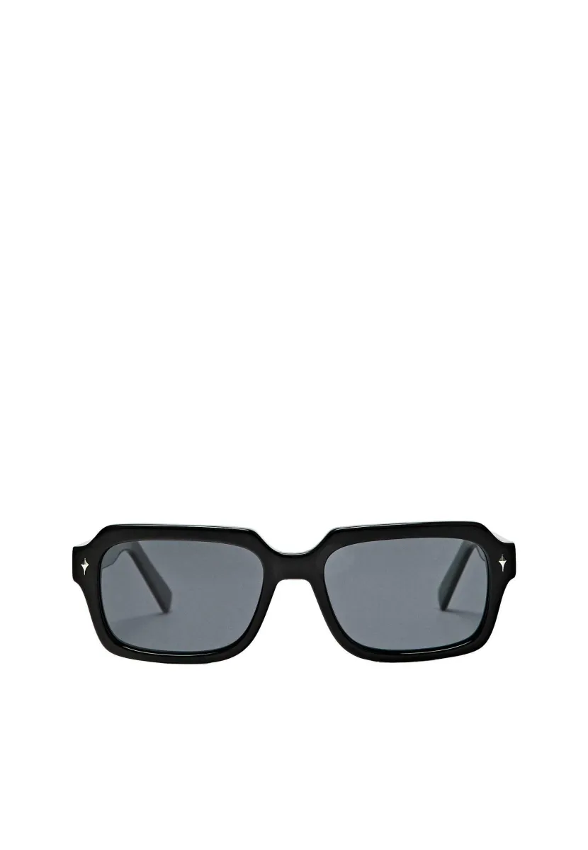 RECTANGULAR  - Sonnenbrille - black