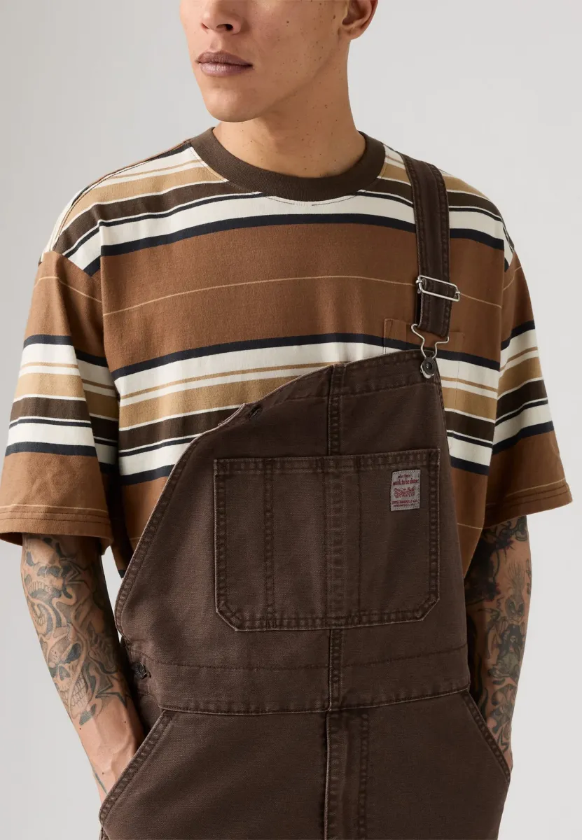 RED TAB™ OVERALL - Latzhose - crackin bracken