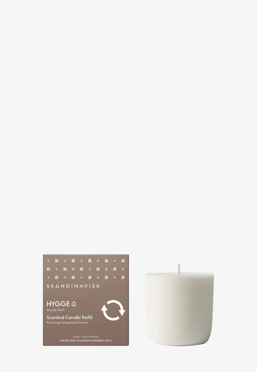 REFILL SCENTED CANDLE 200G - Duftkerze - camel brown