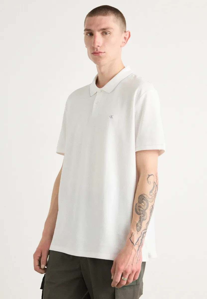REFINED TIPPED CLASSIC - Poloshirt - bright white