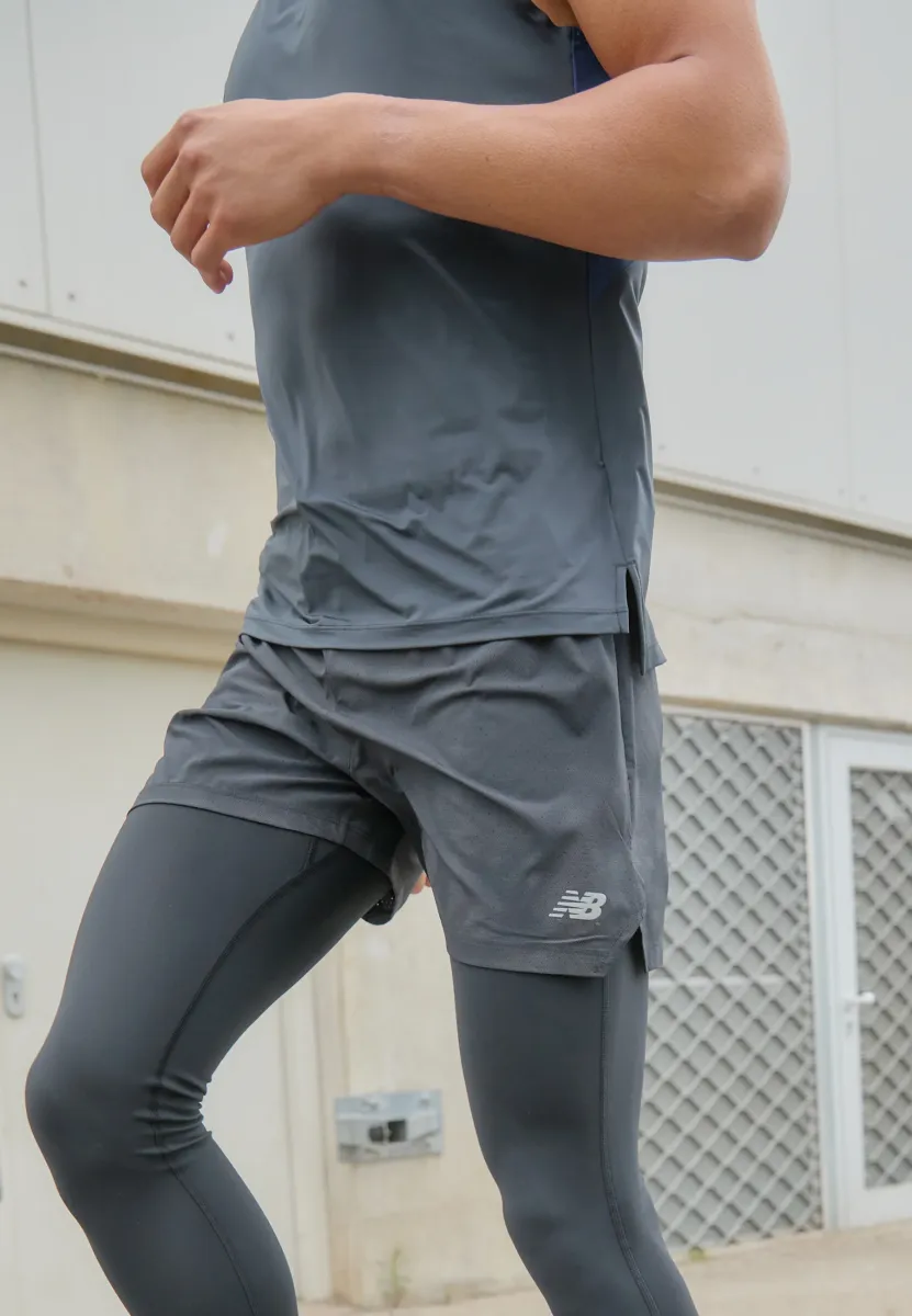 REFLECTIVE SHORT - Kurze Sporthose - black/multi