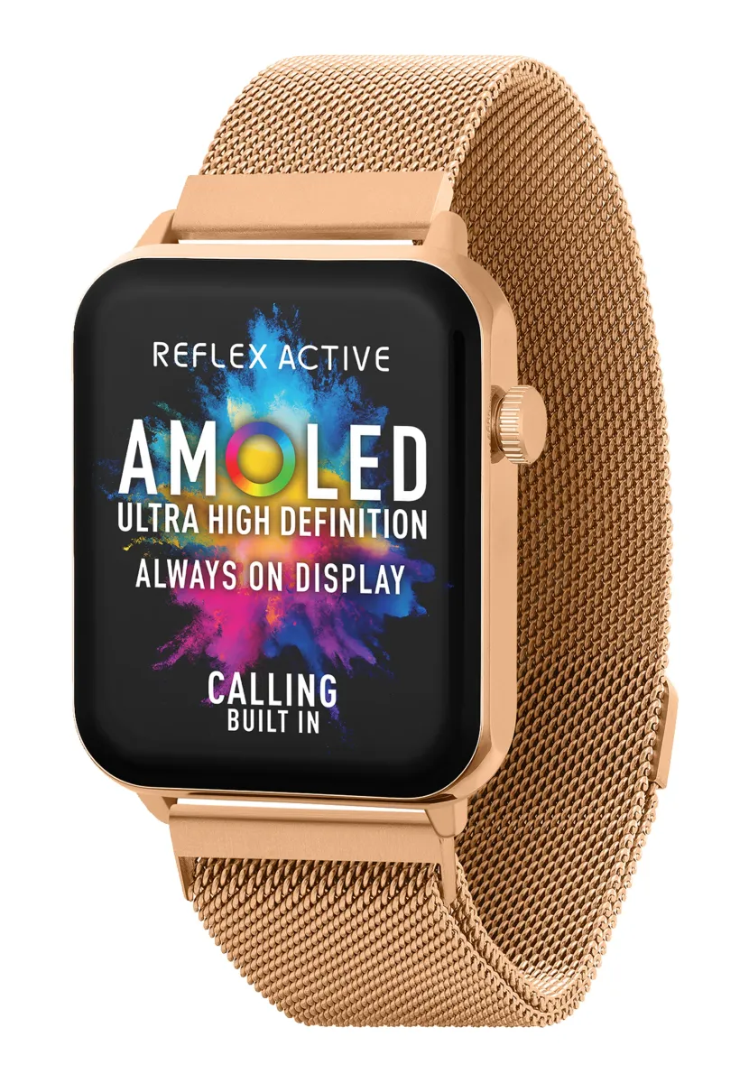 REFLEX ACTIVE SERIES 30 - Smartwatch - gold coloured