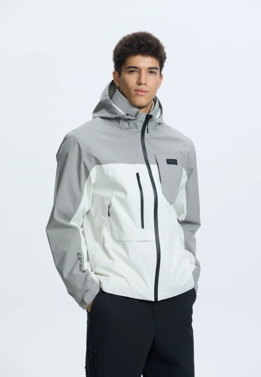 Regenjacke / wasserabweisende Jacke - puder