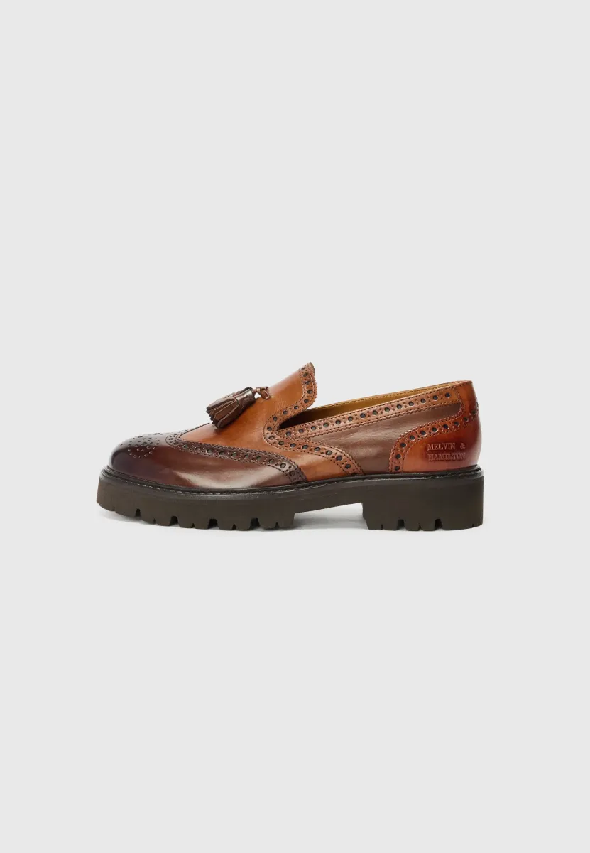 REGINE 24 - Slipper - crust mid brown
